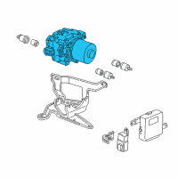 OEM 2001 Acura Integra Modulator Valve Diagram - 57110-S30-003RM