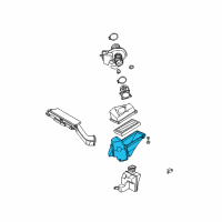 OEM 2003 Nissan Murano Body Assembly-Air Cleaner Diagram - 16528-CA000