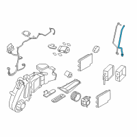 OEM 2005 Ford Freestyle AC Tube Diagram - 5F9Z-19835-AB