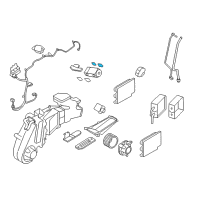 OEM 2006 Ford Freestyle Fan O-Ring Diagram - 1W1Z-19E889-GB