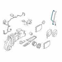 OEM 2005 Ford Freestyle AC Line Diagram - 5F9Z-19867-AA