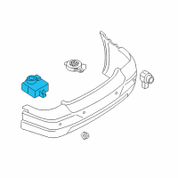 OEM 2017 Ford Taurus Module Diagram - DA5Z-15K866-C