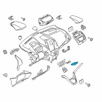 OEM 2019 Ford Transit Connect Holder Diagram - AM5Z-00817-AA