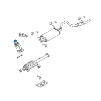 OEM 2001 Chevrolet Tracker Gasket, Exhaust Manifold Pipe (On Esn) Diagram - 30023377