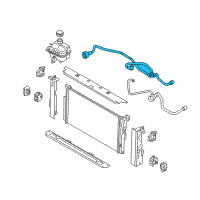 OEM 2019 BMW i3 Coolant Hose Diagram - 17-12-8-611-670