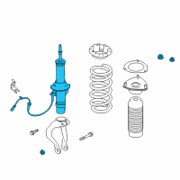 OEM Infiniti Q60 ABSORBER Kit - Shock, Front Diagram - E6110-5CH0A