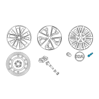 OEM 2006 Kia Sedona Tire Pressure Sensor Diagram - 5293331300