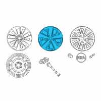 OEM 2017 Kia Optima Wheel Assembly-Aluminum Diagram - 52910D4330
