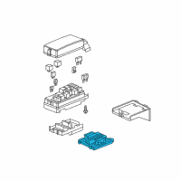 OEM 2007 Pontiac Torrent Transmission Controller Diagram - 24239062