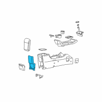 OEM 2007 Mercury Mariner Rear Panel Diagram - 5L8Z-78045E24-AAA