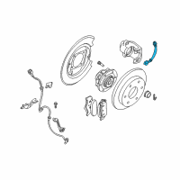 OEM 2006 Infiniti QX56 Hose Assy-Brake Diagram - 46210-ZV51A