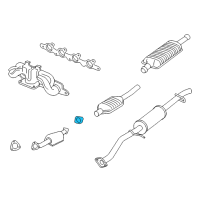 OEM Mercury Converter Insulator Diagram - YL8Z-5F262-AA