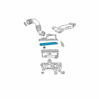 OEM Dodge Caliber Filter-Air Diagram - 68029432AA