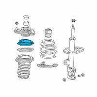 OEM 2022 Toyota Corolla Bearing Diagram - 48619-02010