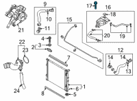 OEM 2021 Kia Sportage Bolt Diagram - 1125406206B