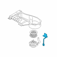 OEM 2000 Chevrolet Corvette Resistor Diagram - 89019101