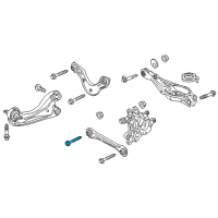 OEM 2020 Honda Civic Bolt, Flange 12X77 Diagram - 90180-TBA-A00