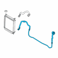 OEM 2020 BMW X7 LINE FROM RADIATOR Diagram - 17-12-5-A02-2E9