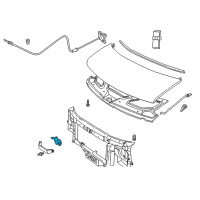 OEM GMC Savana 3500 Latch Diagram - 25775905