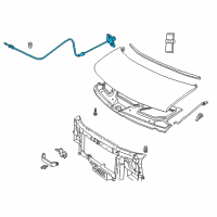 OEM Chevrolet P30 Release Cable Diagram - 15153548