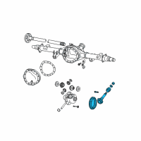 OEM Ram 2500 Gear Kit-Ring And PINION Diagram - 5086919AE