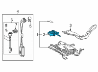 OEM 2021 Toyota RAV4 Prime Cooling Duct Diagram - G926V-42010