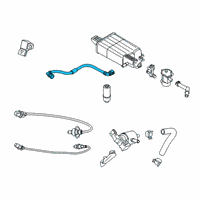 OEM 2018 Hyundai Accent Tube-Fuel Tank Vapor Diagram - 31174-H9600