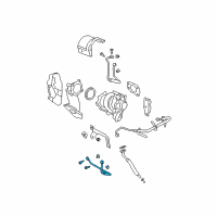 OEM 2008 Pontiac Solstice Return Pipe Diagram - 12618973