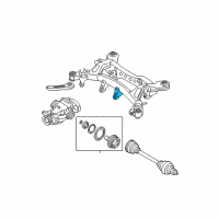 OEM BMW 128i Rubber Mounting Front Diagram - 33-17-6-760-287