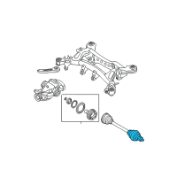 OEM BMW 325i Repair Kit Bellows, Exterior Diagram - 33-21-7-559-967