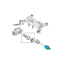 OEM BMW 325xi Repair Kit Bellows, Exterior Diagram - 33-21-7-559-967