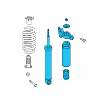 OEM 2022 Buick Enclave Shock Absorber Diagram - 84557948