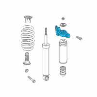 OEM 2020 Buick Enclave Shock Mount Diagram - 84557943