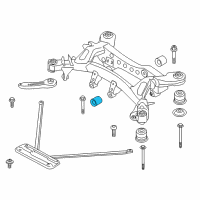 OEM BMW 228i xDrive Rubber Mounting Front Diagram - 33-31-6-792-513