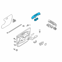 OEM Hyundai Tucson Power Window Assist Switch Assembly Diagram - 93575-2S110-9P