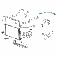 OEM 2015 Chevrolet Equinox By-Pass Pipe Diagram - 12637188