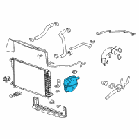 OEM 2013 Chevrolet Equinox Reservoir Diagram - 22829367