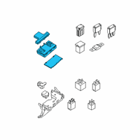 OEM Ford Edge Fuse Box Diagram - F2GZ-14A068-N