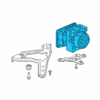 OEM Honda Passport Set, Modulator Assembly Diagram - 57111-TGS-A53