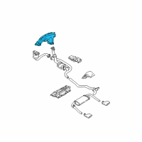 OEM 1994 Chevrolet Camaro Exhaust Manifold Assembly Diagram - 10207656