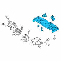 OEM 2015 Kia K900 Bracket Assembly-TRANSAXLE Diagram - 218303T200