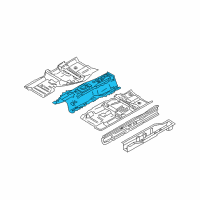 OEM 2005 Infiniti G35 Floor-Front, Center Diagram - 74310-AM830