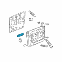 OEM Dodge Ram 3500 Switch-Power Seat Diagram - 4602697AA