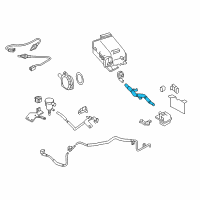 OEM 2018 Infiniti Q60 Hose-Anti Evaporation Control Diagram - 18791-4HK0A