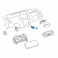 OEM Toyota Power Switch Diagram - 89611-06053