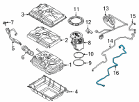 OEM SCAVENGING LINE REAR Diagram - 16-13-7-441-603