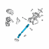 OEM Ford Bronco Sport SHAFT ASY Diagram - LX6Z-3B676-B