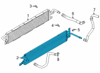 OEM Ford RADIATOR ASY Diagram - LX6Z-8005-C