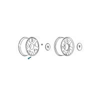 OEM Cadillac DeVille Stem Asm-Tire Valve Diagram - 9593837