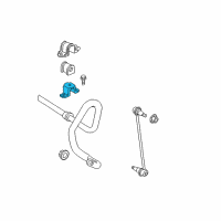 OEM 2011 Lexus RX350 Bracket, STABILIZER Diagram - 48827-48020